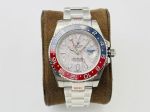 ROLEX GMT-Master II 904L Steel 40MM Cal.3186 Movement White Watch